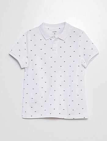 Polo in maglia piqué