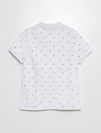 Polo in maglia piqué