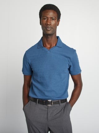 Polo in maglia piqué