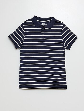 Polo in maglia piqué