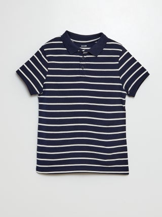 Polo in maglia piqué