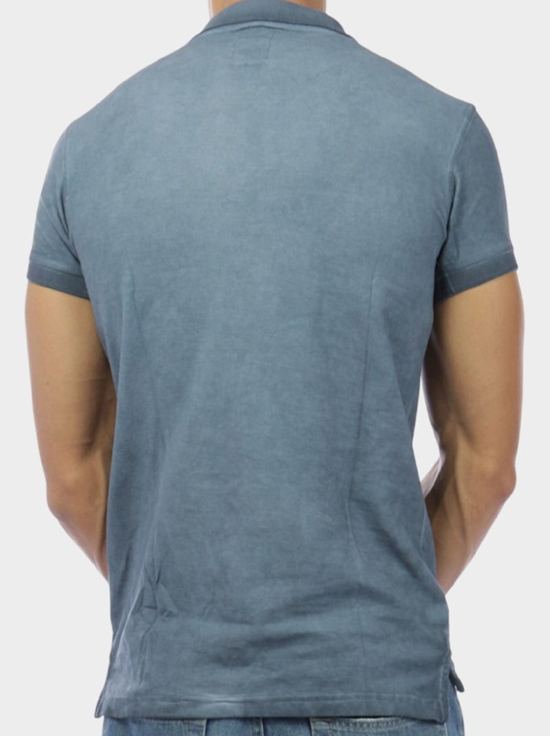 Polo in maglia piqué Blu - Kiabi