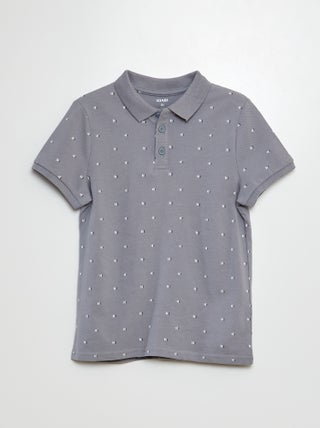 Polo in maglia piqué