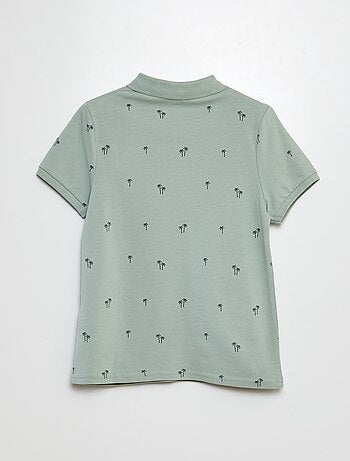 Polo in maglia piqué