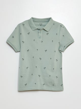 Polo in maglia piqué