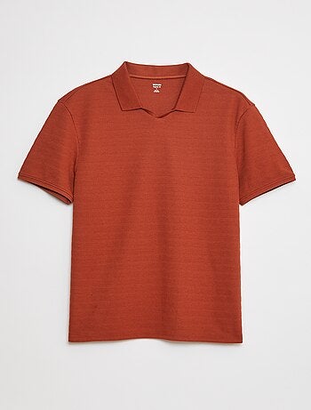 Polo in maglia piqué