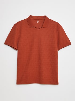 Polo in maglia piqué