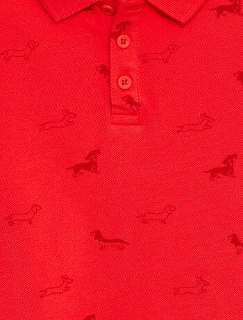 Polo in maglia piqué
