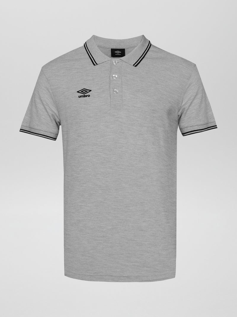 Polo in maglia piqué 'Umbro' GRIGIO - Kiabi
