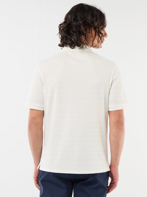 Polo in piqué di cotone a maniche corte - Kiabi