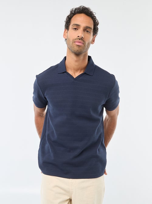 Polo in piqué di cotone a maniche corte - Kiabi