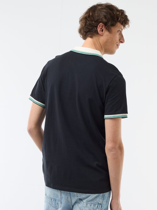 Polo in piqué di cotone a maniche corte - Kiabi Polo in piqué di cotone a maniche corte - Kiabi