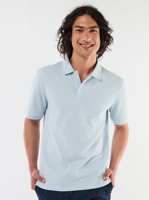 Polo in piqué di cotone a maniche corte - Kiabi