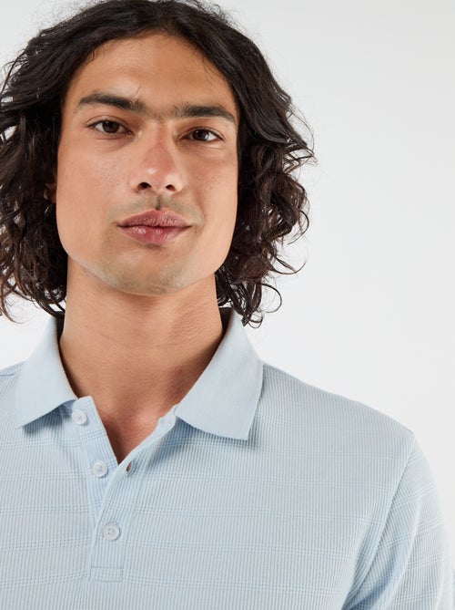 Polo in piqué di cotone a maniche corte - Kiabi