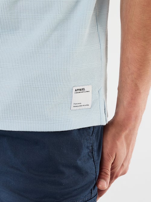 Polo in piqué di cotone a maniche corte - Kiabi