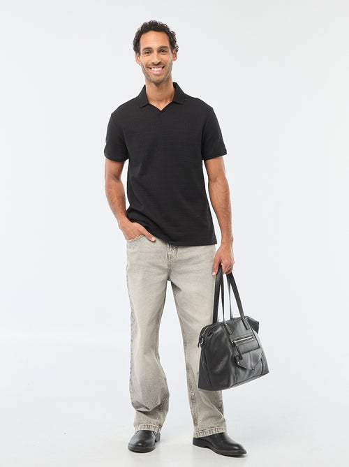 Polo in piqué di cotone a maniche corte - Kiabi Polo in piqué di cotone a maniche corte - Kiabi