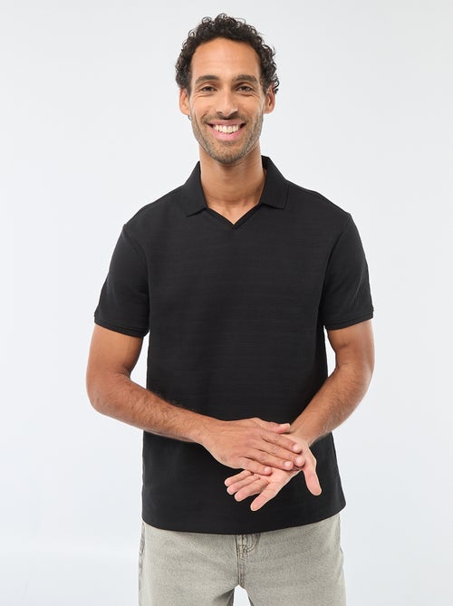 Polo in piqué di cotone a maniche corte - Kiabi Polo in piqué di cotone a maniche corte - Kiabi
