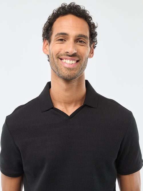 Polo in piqué di cotone a maniche corte - Kiabi Polo in piqué di cotone a maniche corte - Kiabi