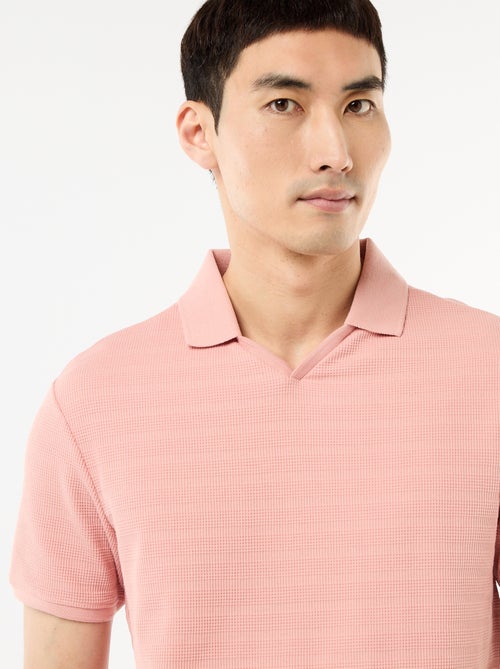 Polo in piqué di cotone a maniche corte - Kiabi