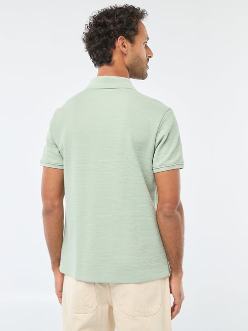 Polo in piqué di cotone a maniche corte - Kiabi Polo in piqué di cotone a maniche corte - Kiabi