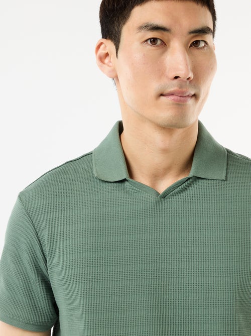 Polo in piqué di cotone a maniche corte - Kiabi