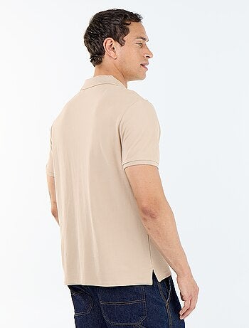 Polo in piqué di cotone