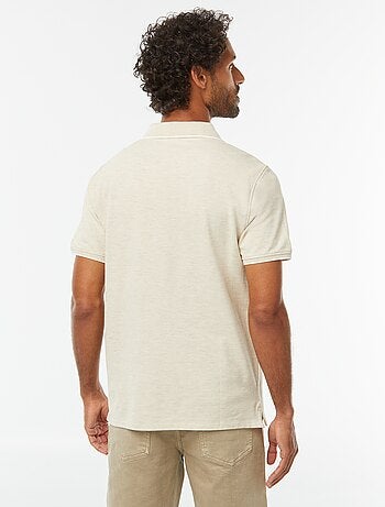 Polo in piqué di cotone