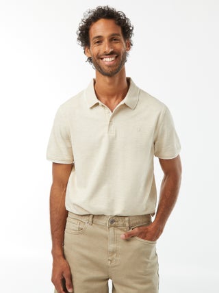 Polo in piqué di cotone