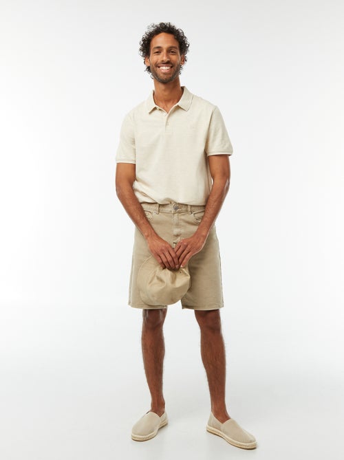 Polo in piqué di cotone - Kiabi