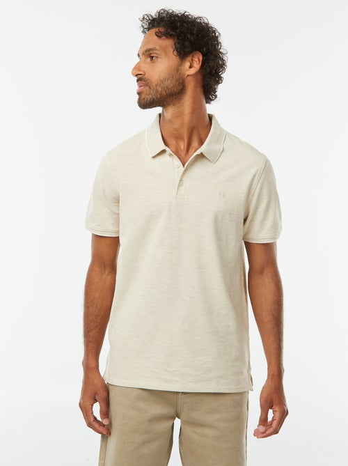 Polo in piqué di cotone - Kiabi