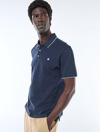 Polo in piqué di cotone