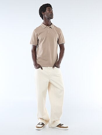 Polo in piqué di cotone