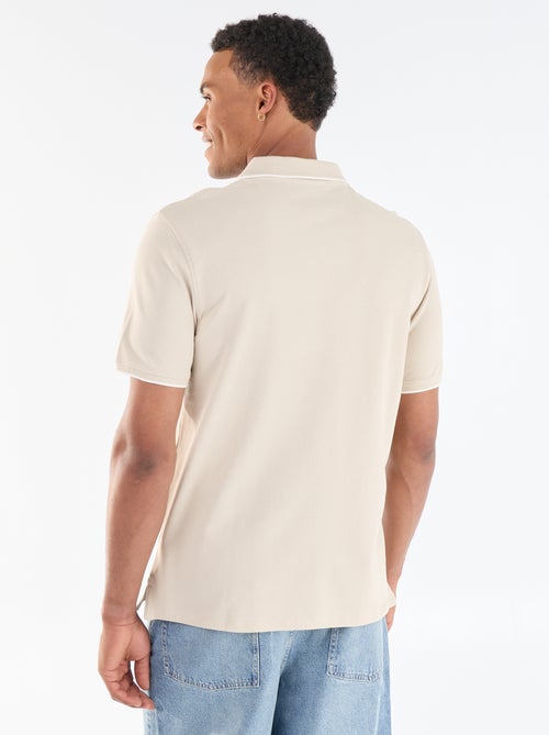 Polo in piqué di cotone - Kiabi