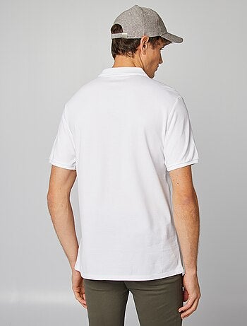 Polo in piqué di cotone