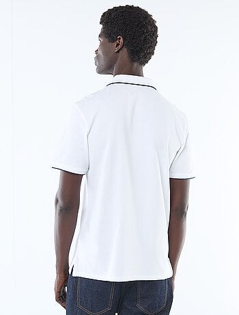 Polo in piqué di cotone