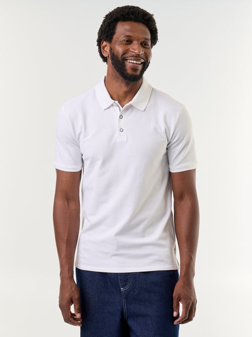 Polo in piqué di cotone - Kiabi