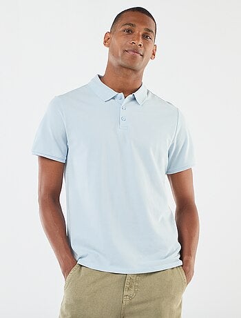 Polo in piqué di cotone