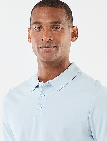 Polo in piqué di cotone