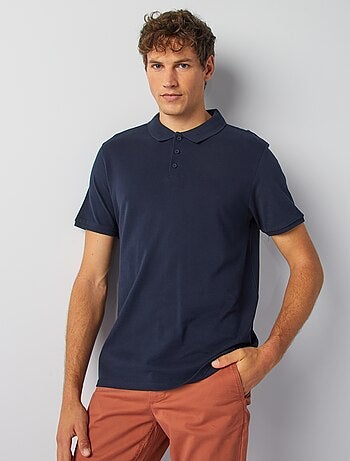 Polo in piqué di cotone