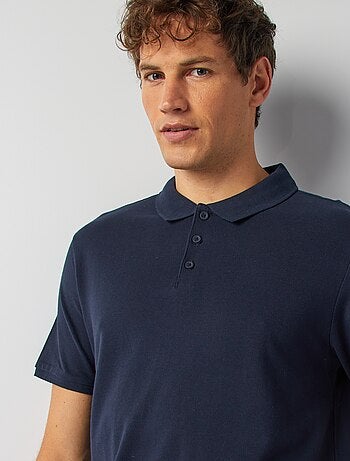Polo in piqué di cotone