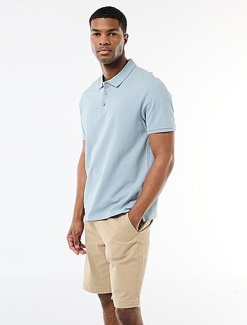 Polo in piqué di cotone