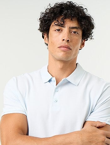 Polo in piqué di cotone