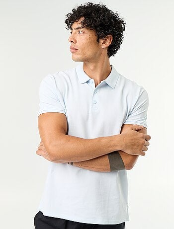 Polo in piqué di cotone