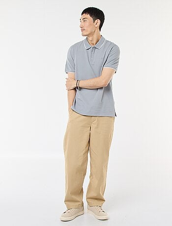 Polo in piqué di cotone