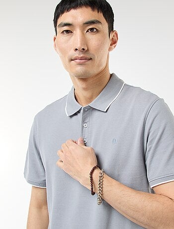 Polo in piqué di cotone