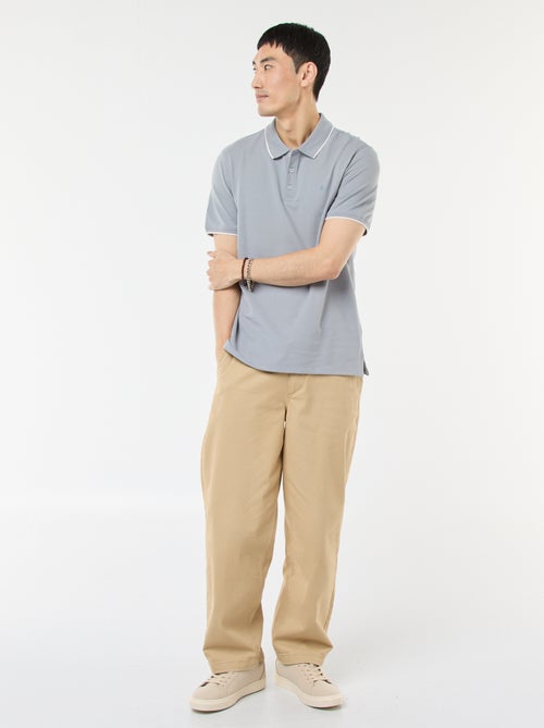 Polo in piqué di cotone - Kiabi