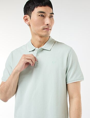 Polo in piqué di cotone