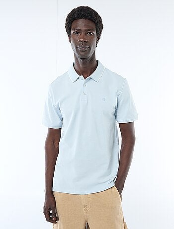 Polo in piqué di cotone