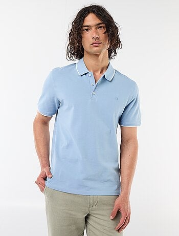 Polo in piqué di cotone