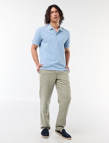 Polo in piqué di cotone